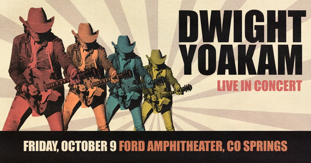 Dwight Yoakam — Fri · Oct 9 · 8:00 PM at Ford Amphitheater